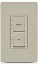Crestron Cameo® Wireless In-Wall ELV Dimmer, 120V-Almond Textured-1