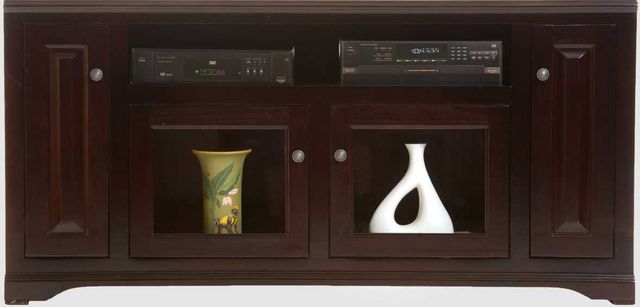 American Heartland Manufacturing Poplar 66" Entertainment Console-0