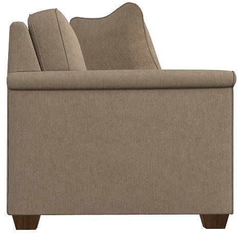 La-Z-Boy® Bexley Khaki Queen Sleeper Sofa-2