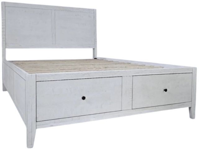 Jofran Inc. Maxton Ivory Full Panel Storage Bed-2