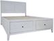 Jofran Inc. Maxton Ivory Full Panel Storage Bed-2
