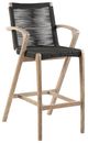Armen Living Nabila Teak Outdoor Counter and Bar Height Stool-0