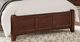 Vaughan-Bassett Bonanza Cherry Queen Sleigh Bed-1