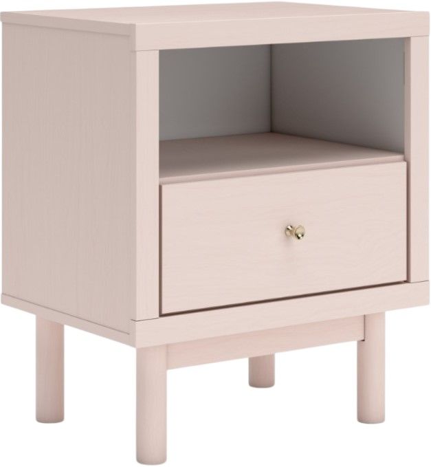 Wistenpine Nightstand - Blush Wistenpine Nightstand - Blush