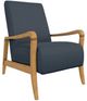 Best® Home Furnishings Customizable Field & Stream Home Rybe Accent Chair with Honey Birch Legs-0