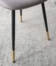 A & B Home Fausta 4-Piece Gray Dining Chair Set-1