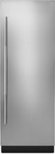 JennAir® NOIR™ 24" Monochromatic Stainless Steel Built-In Column Freezer Panel Kit - Right-Swing-0
