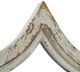 A & B Home Weathered White Floor Mirror-2