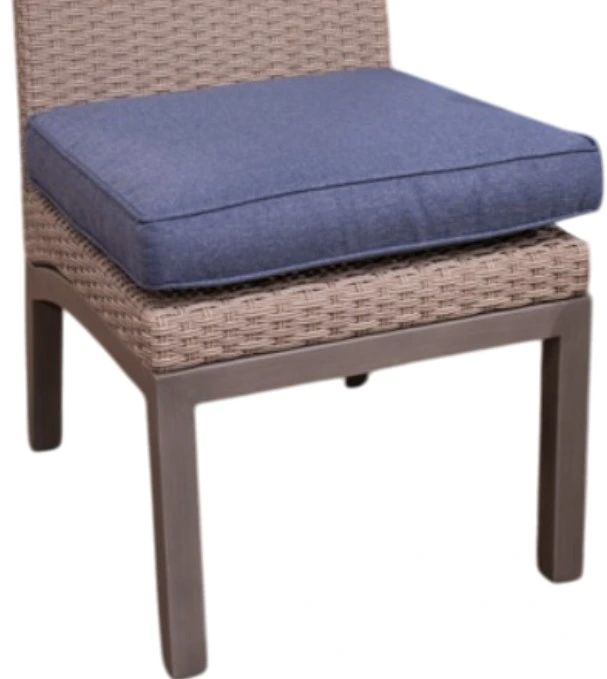Signature Design by Ashley® Half Moon Beach Blue/Gray Outdoor Side Chair-1