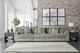 Signature Design by Ashley® Lindyn 3-Piece Fog Small Spaced Sectional-4
