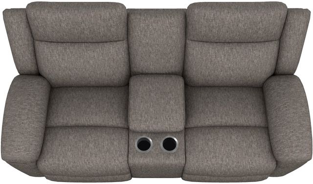 La-Z-Boy® Ava Onyx Manual Reclining Loveseat with Console-4