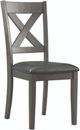 Elements International Alex Gray Dining Side Chair-0
