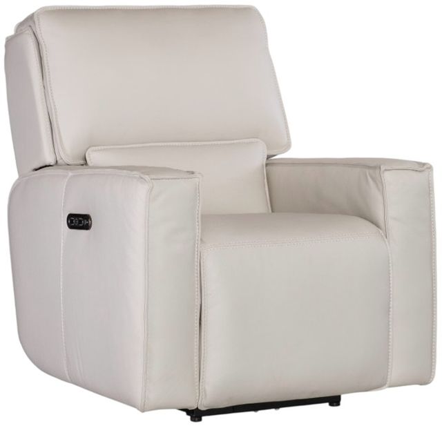 Hooker® Furniture MS Miles Oslo Pebble Power Recliner with Power Headrest-0
