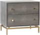 TOV Furniture Pesce Shagreen Nightstand-1