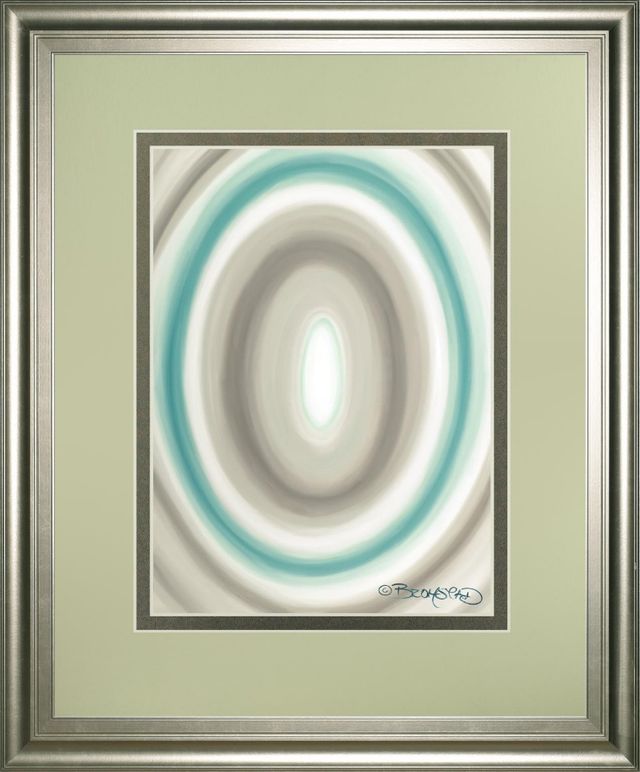 Classy Living David Bromstad Concentric Ovals #1 Wall Art-0