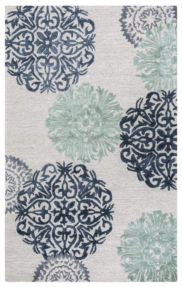 Rizzy Home Eden Harbor Navy 5' x 8' Rug-0