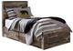 Benchcraft® Derekson 5-Piece Multi Gray Twin Storage Panel Bed Set-1