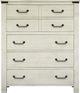 Magnussen Home® Chesters Mill Alabaster/Aged Iron Drawer Chest-1