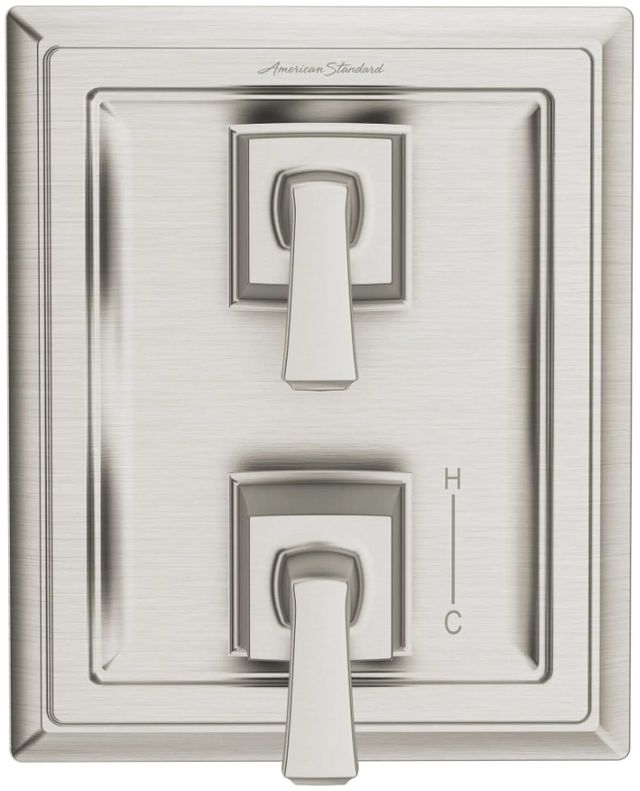 American Standard Town Square® S Brushed Nickel 2-Handle Integrated Shower Diverter Trim Only-2