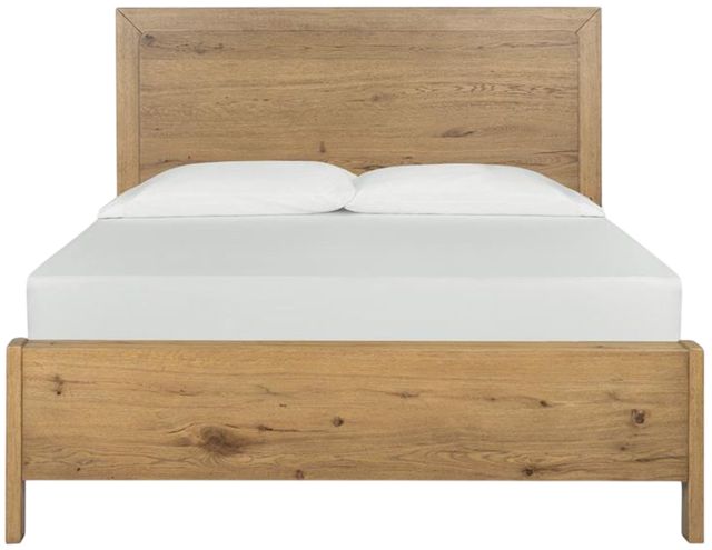 Magnussen Home® Davenport Rustic Caramel 89" Queen Panel Bed-2