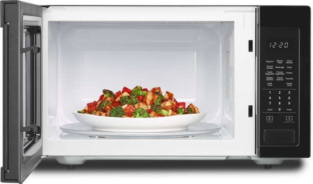 Whirlpool® 1.6 Cu. Ft. Black Countertop Microwave-2