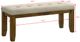 Crown Mark Hollister Beige/Brown Dining Bench-2
