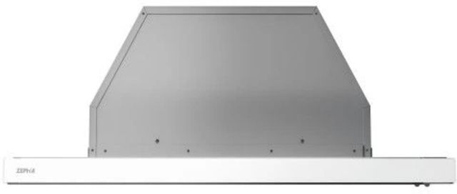 Zephyr Pisa 30" White Trim with Glass Under Cabinet Range Hood-0