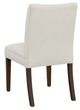 Fairfield® Customizable Entree Dining Concave Short Back Dining Chair with Tobacco Legs and Buttons-3