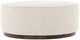 Four Hands Sinclair Knoll Natural Large Round Ottoman-1