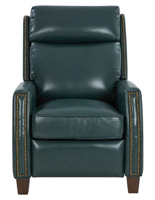 BarcaLounger® Anaheim Highland Emerald Power Recliner with Power Headrest and Lumbar-1