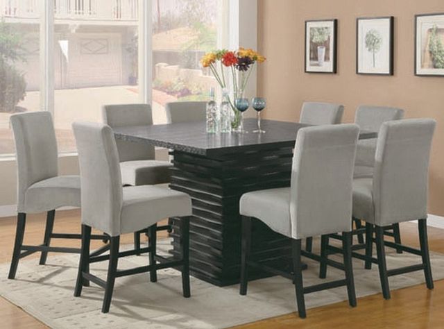 Coaster® Stanton Black Counter Height Dining Table-2