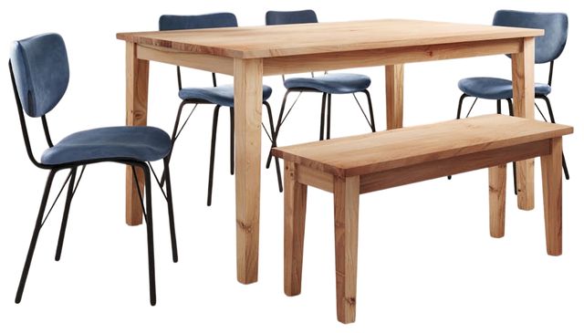 Jofran Inc. Colby 6-Piece Owen Slate Dining Set-0
