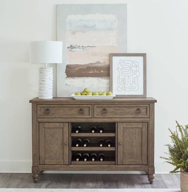 Liberty Furniture Americana Farmhouse Dusty Taupe Buffet-1