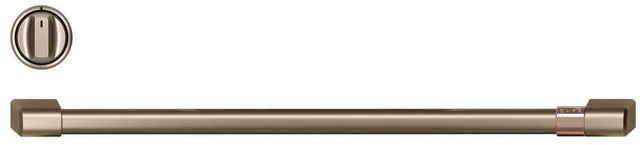 Café™ Brushed Bronze Freestanding Gas Handle and Knob Kit-0