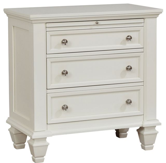 Coaster® Sandy Beach White Nightstand-0