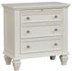 Coaster® Sandy Beach White Nightstand-0