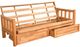 Kodiak Furniture Lodge Natural Full Futon Frame with Storage-0