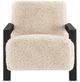 Coaster® Fitzroy Black/Latte Upholstered Chair-1
