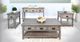 Sunny Designs™ Homestead Hills Tobacco End Table with Alpine Gray Base-2