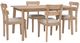 Powell® Daly 5-Piece Natural Dining Table Set-0