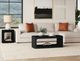 Elements International Rosalie 2-Piece Black Occasional Table Set-1