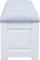 Cottage Creek Furniture Beachfront White Bench-2