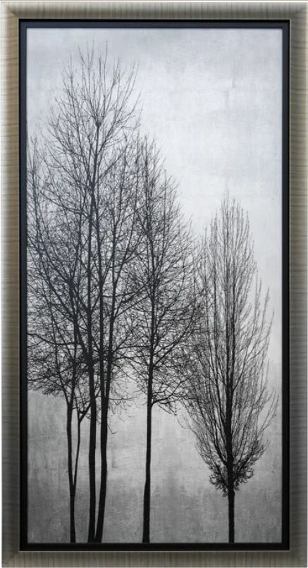 Stylecraft Black/Nickel/Silver Wall Art-0