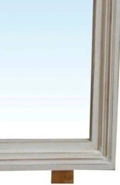 Million Dollar Rustic Lakes White Mirror-1