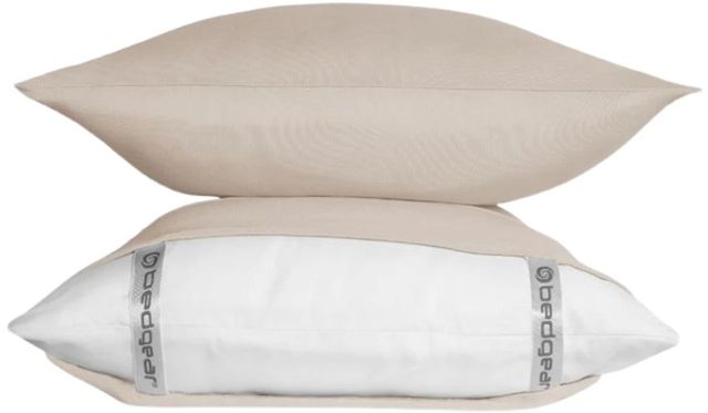 BEDGEAR® Hyper-Wool Performance® 2-Piece Medium Beige King Pillow Case Set-2