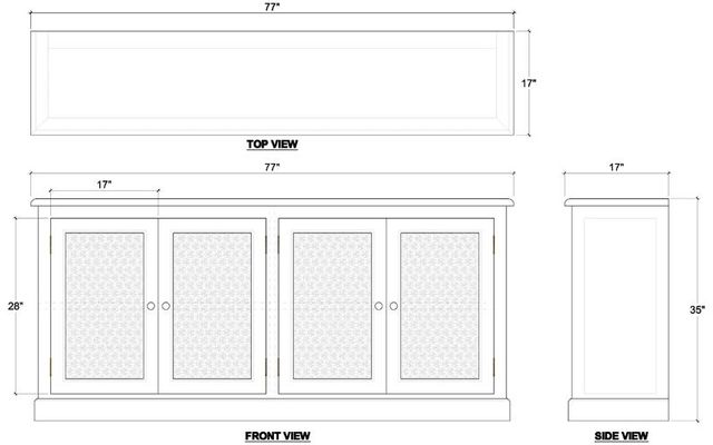 Bramble Customizable Wilmington Sideboard-1