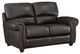 Homelegance® Foxborough Dark Brown Loveseat-0