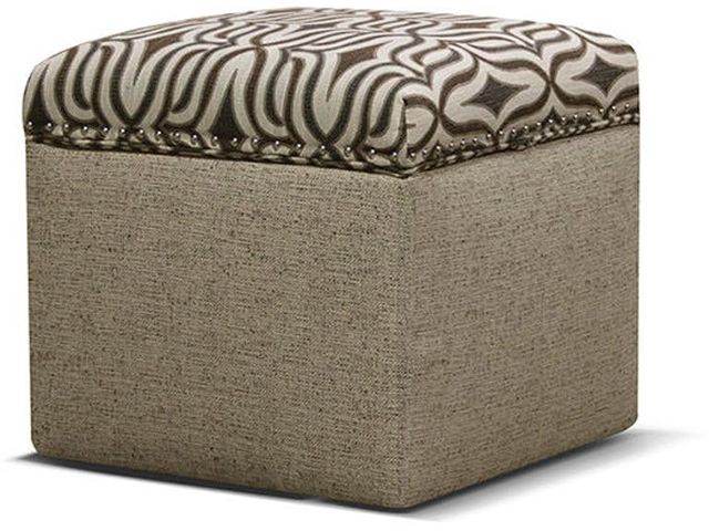 Creek Side Customs Customizable Parson Storage Ottoman with Nailhead Trim-0