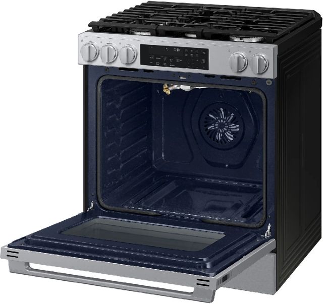Samsung Bespoke Smart 30" Fingerprint Resistant Stainless Steel Gas Slide In Gas Range-3