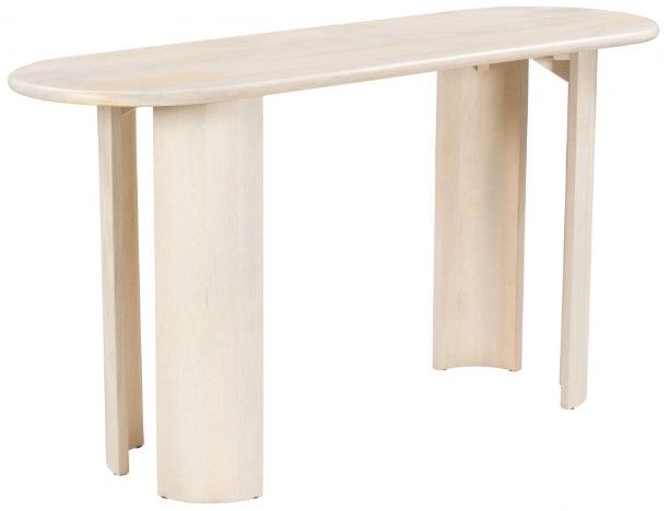 Zuo® Modern Risan Beige/Natural Console Table-0